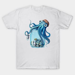 Cute Clever Octopus T-Shirt